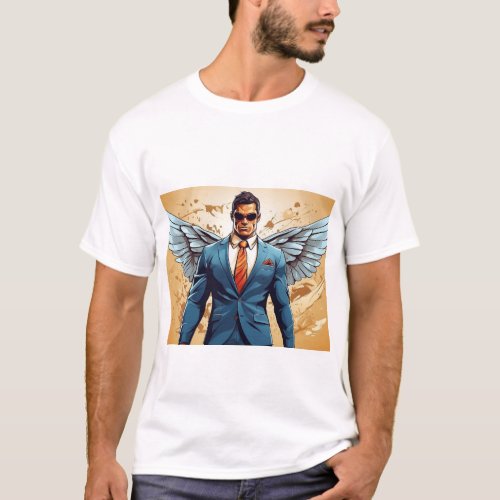 Flight of the Titans Wrestlers Ascend T_Shirt