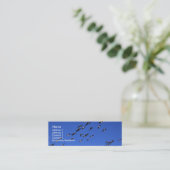 Flight of the Wild Geese | Mini Business Card (Standing Front)