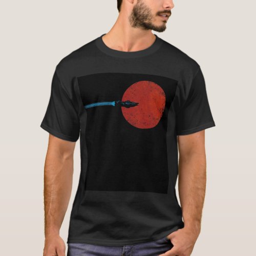 Flight over Mars  T_Shirt