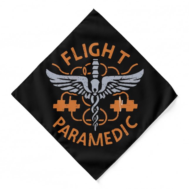 Flight paramedic bandana (Front)
