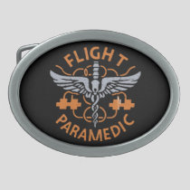 Flight paramedic belt buckle