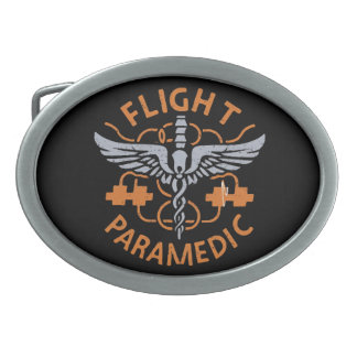 Flight paramedic belt buckle