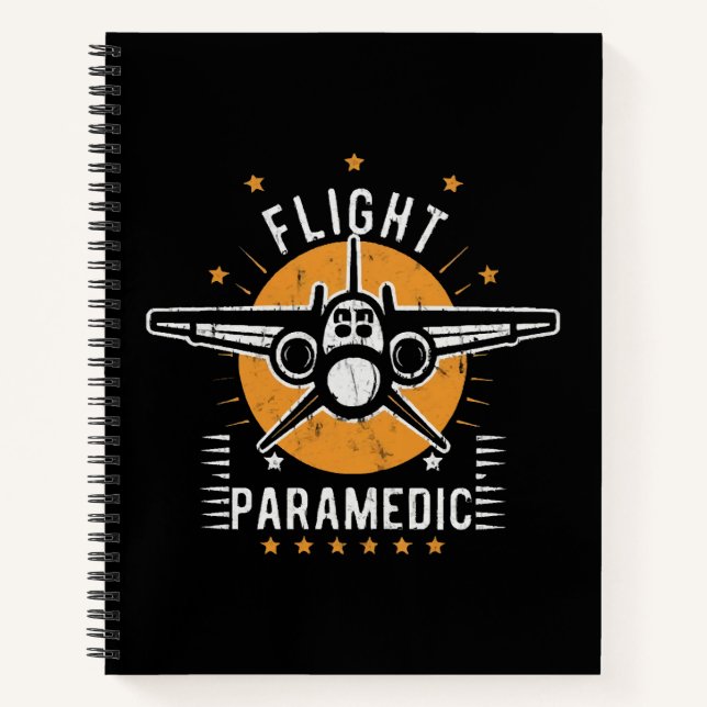 Flight paramedic notebook (Front)