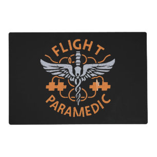Flight paramedic placemat