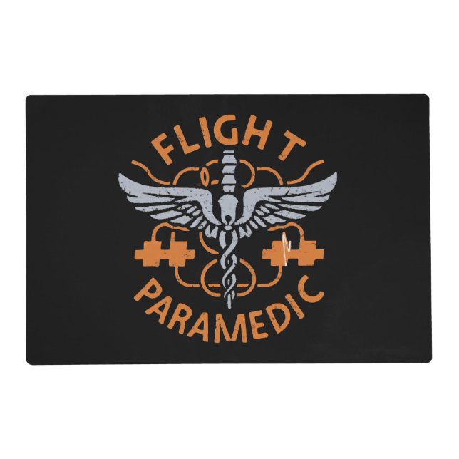 Flight paramedic placemat (Front)