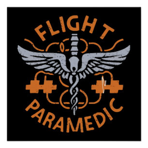 Flight paramedic poster