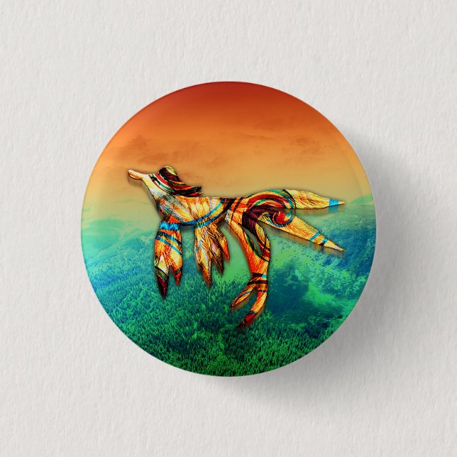 Flight Pinback Button (Front)