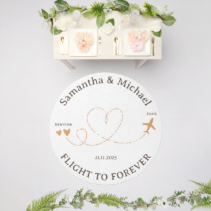 Flight Plane Travel floor Wedding Outdoor Rug