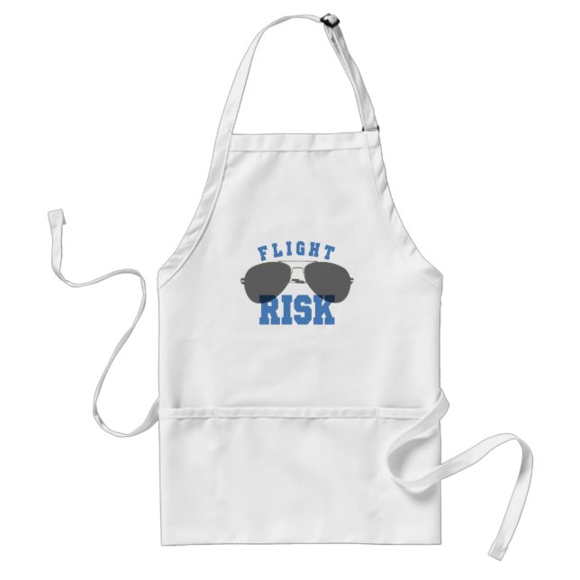 Flight Risk Aviation Glasses Adult Apron (Front)