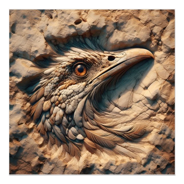 Flight Through the Sands of Time - Abstract Art Photo Print (Front)