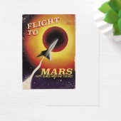 Flight To Mars! vintage sci-fi poster (Desk)