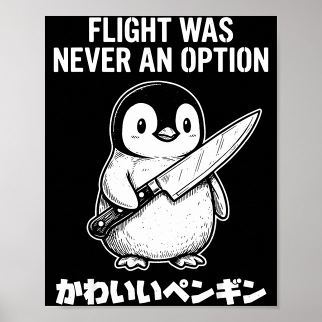 Flight was never an option  poster (Front)