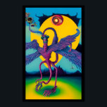 Flightless Fancy - Ken Gage Art Poster<br><div class="desc">Flightless Fancy.  2023,  Ken Gage.  Digital art: pop surrealism.</div>