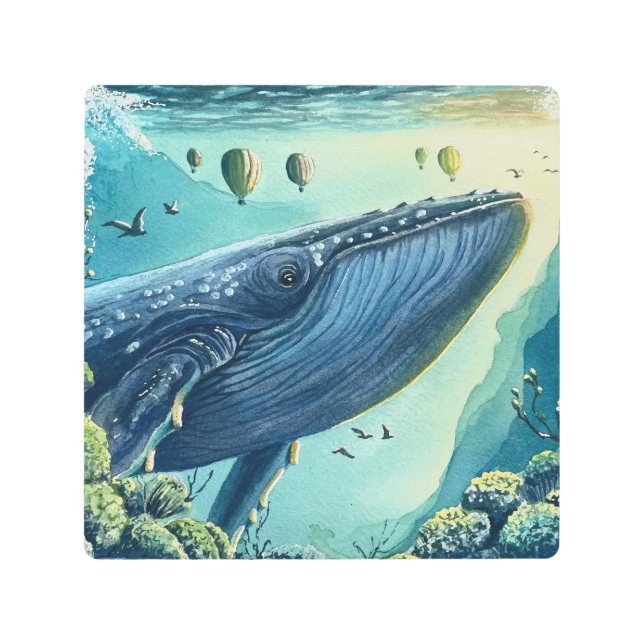 Flights of Fancy Metal Print (Front)