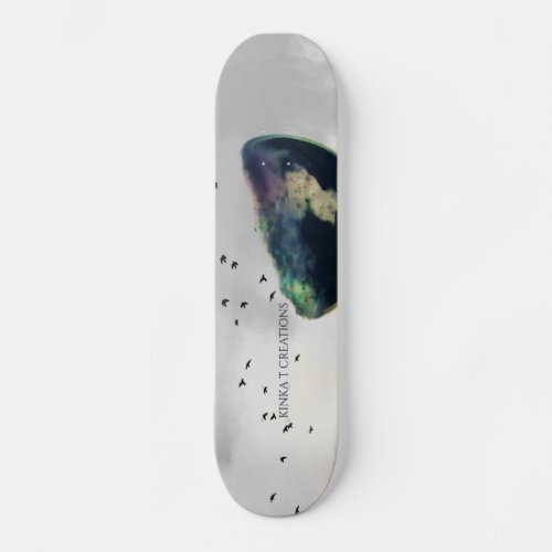 Flights Through Storms Skateboard