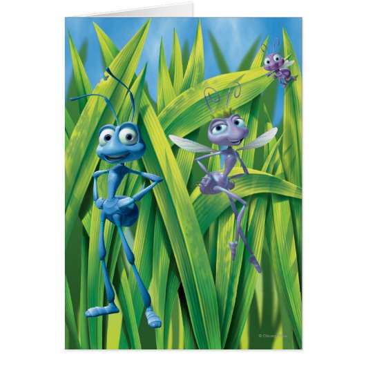 Flik, Dot and Princess Atta Cards (Front)