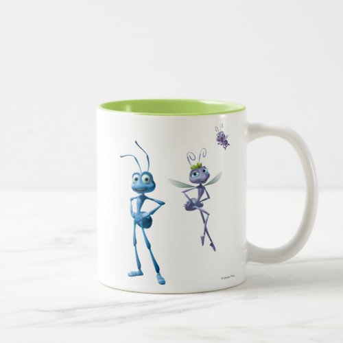 Flik Dot and Princess Atta Two_Tone Coffee Mug