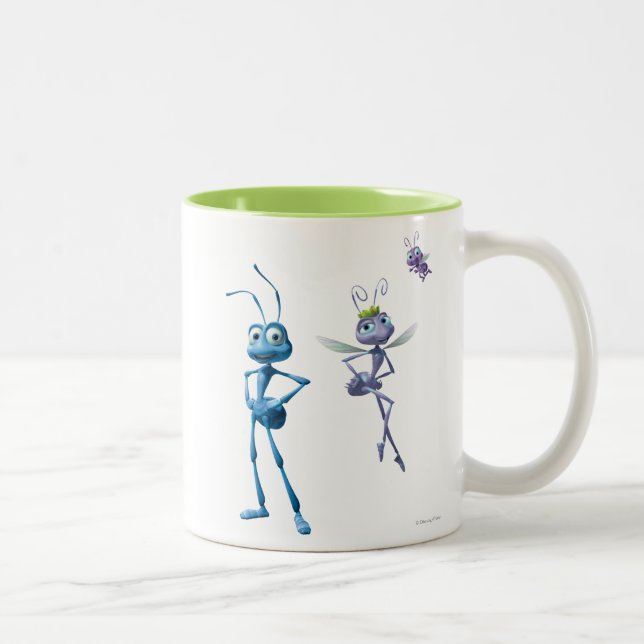 Flik, Dot and Princess Atta Two-Tone Coffee Mug (Right)