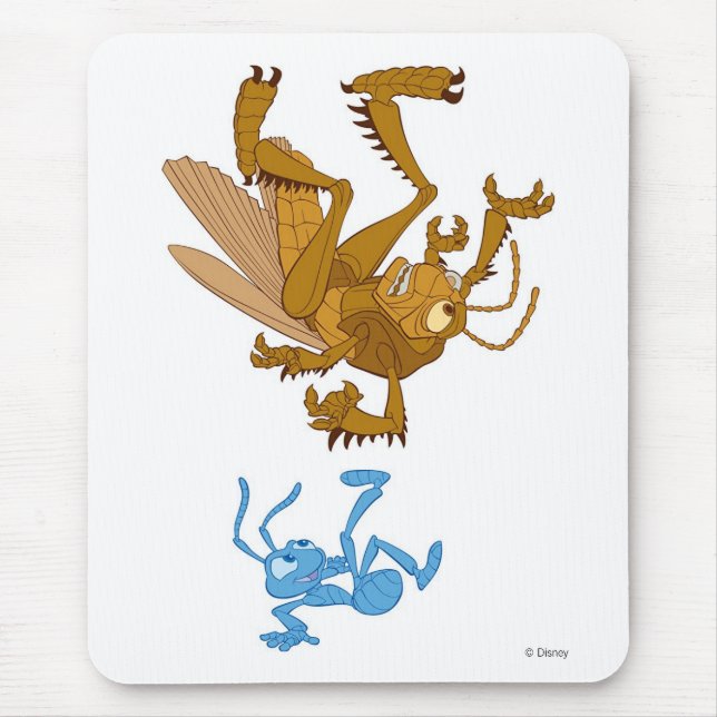 Flik Kicks Hopper Disney Mouse Pad (Front)