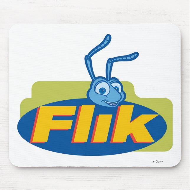 Flik Logo Disney Mouse Pad (Front)