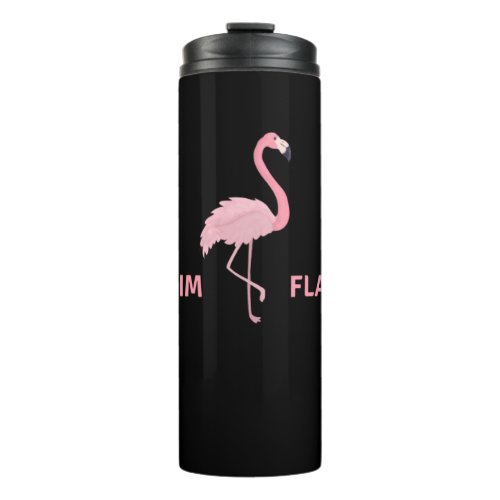 Flim Flam Flamingo Youtube Kids Thermal Tumbler