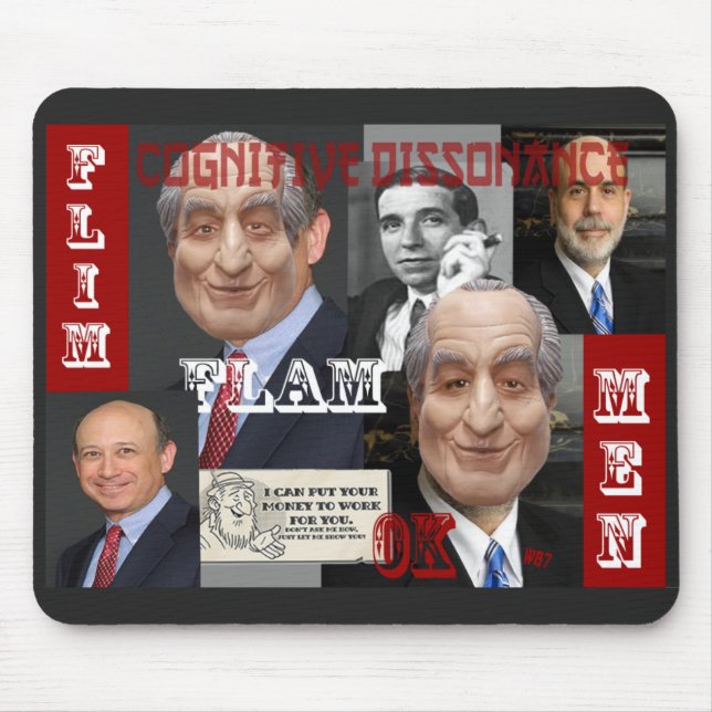 FLIM FLAM MEN MOUSE PAD (Front)