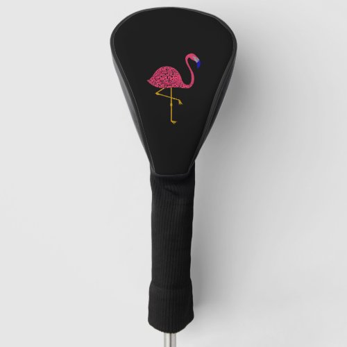 flim flam  Pink Flamingo _ Spirit Animal Funny Golf Head Cover
