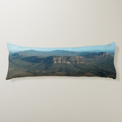 Flinders Ranges Outback Australia Aerial Photo Body Pillow