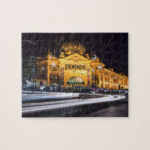 Flinders Street Station Melbourne Australia Jigsaw Puzzle