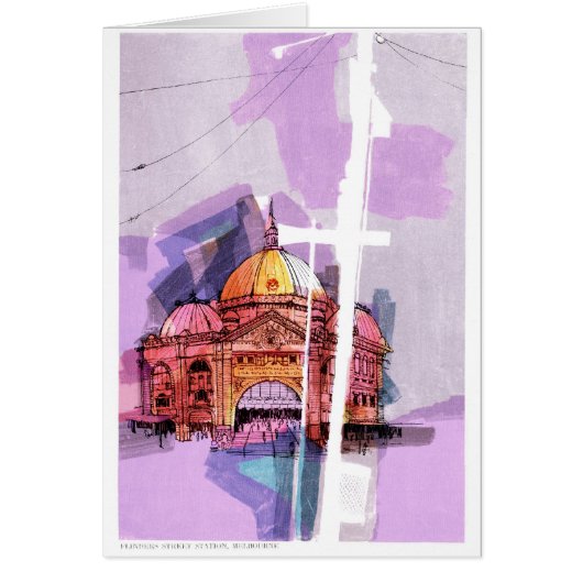 Flinders Street Station, Melbourne Cards (Front)