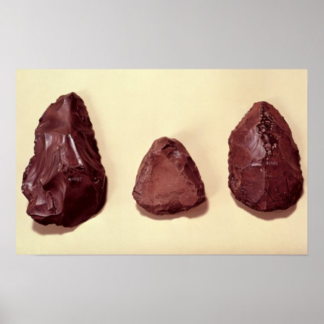 Flint axe heads poster (Front)