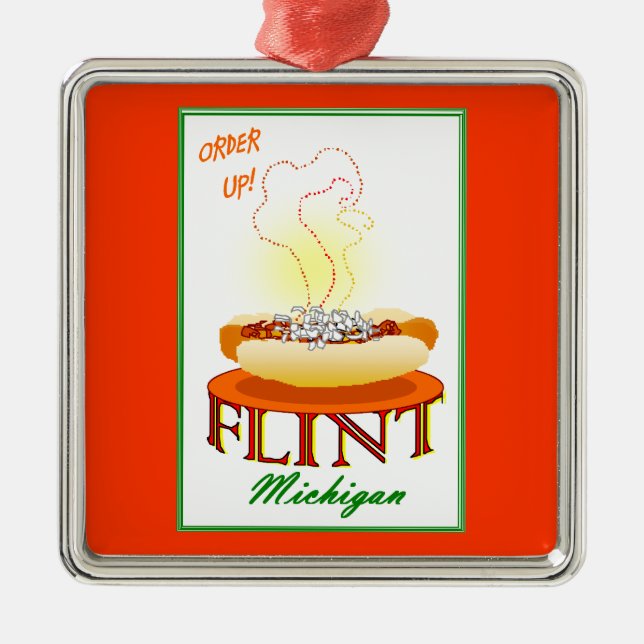 FLINT CONEY island ornament (Front)