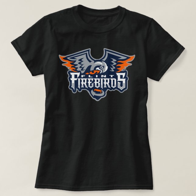 Flint Firebirds Hockey Classic T Shirt (Design Front)