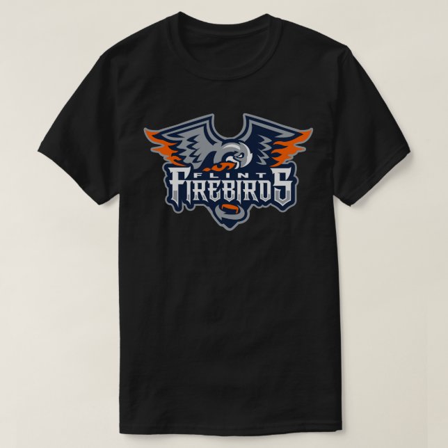 Flint Firebirds Hockey Classic T Shirt (Design Front)