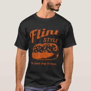 Flint Style Coney Hot Dog T-Shirt