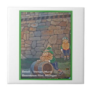 Flint, Vernors Mural detail Tile