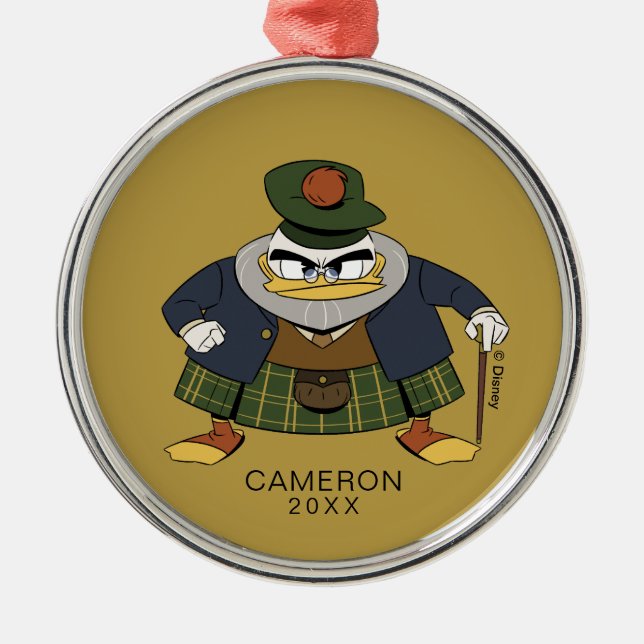 Flintheart Glomgold Metal Ornament (Front)