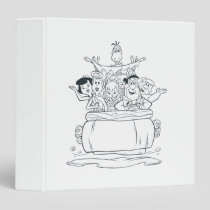 Flintstones Families1 3 Ring Binder