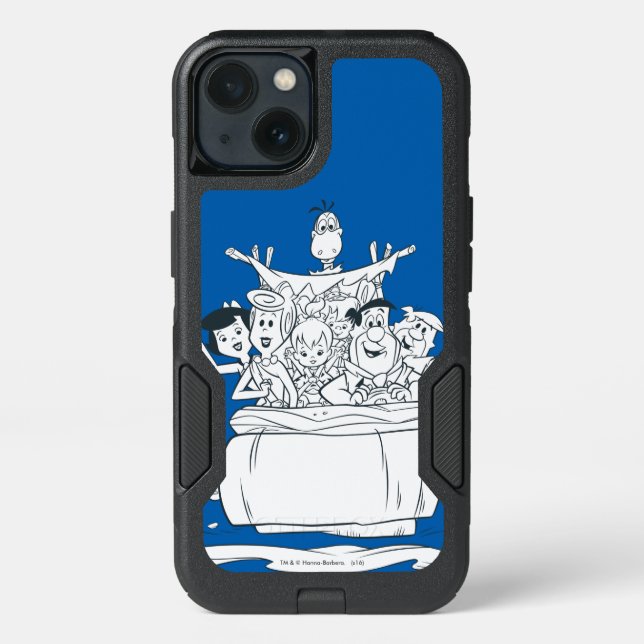 Flintstones Families1 Otterbox iPhone Case (Back)