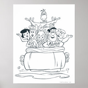 Flintstones Families1 Poster