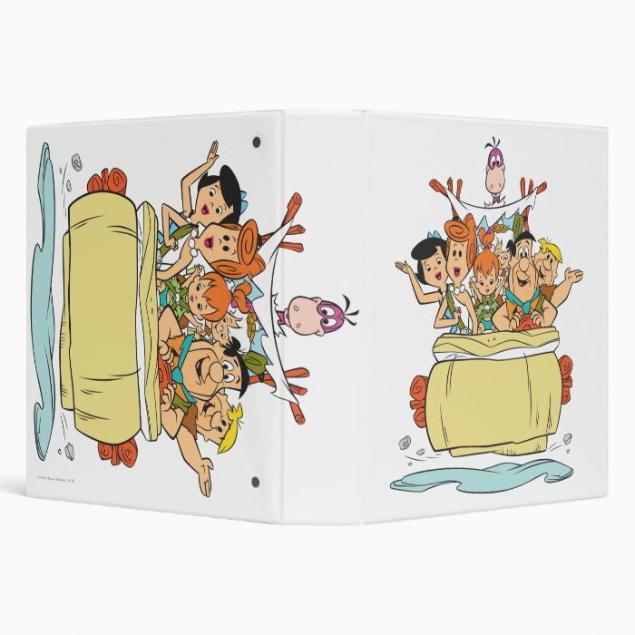 Flintstones Families2 Vinyl Binder