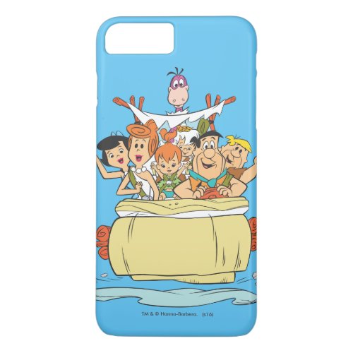 Flintstones Family Roadtrip iPhone 8 Plus7 Plus Case