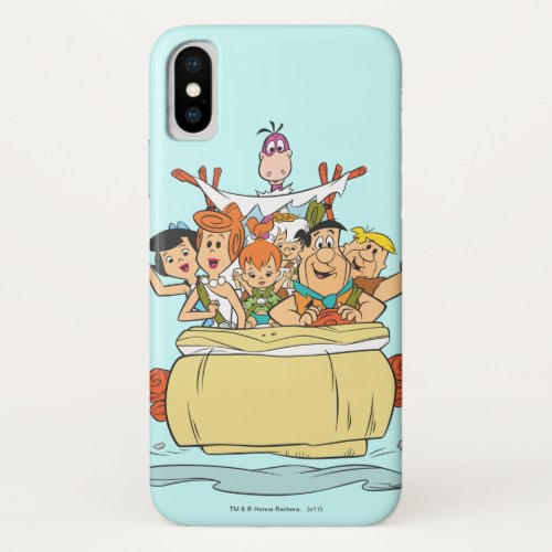 Flintstones Family Roadtrip iPhone X Case