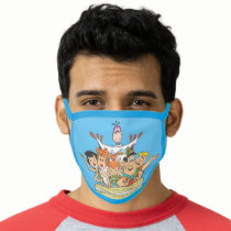 Flintstones Family Roadtrip Face Mask