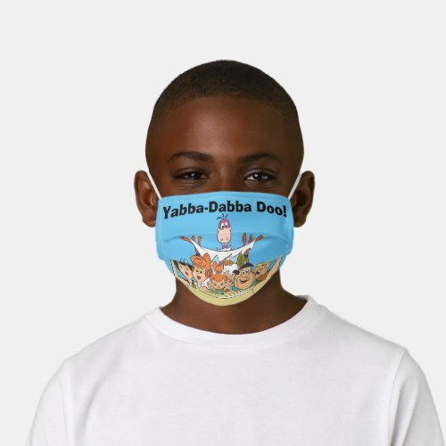 Flintstones Family Roadtrip Kids Cloth Face Mask