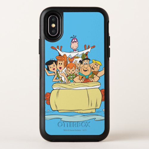 Flintstones Family Roadtrip OtterBox Symmetry iPhone X Case