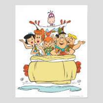 Flintstones Family Roadtrip Poster