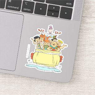 Flintstones Family Roadtrip Sticker