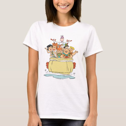 Flintstones Family Roadtrip T_Shirt