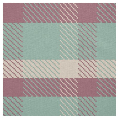 Flinty Minty Plaid FRWR Fabric